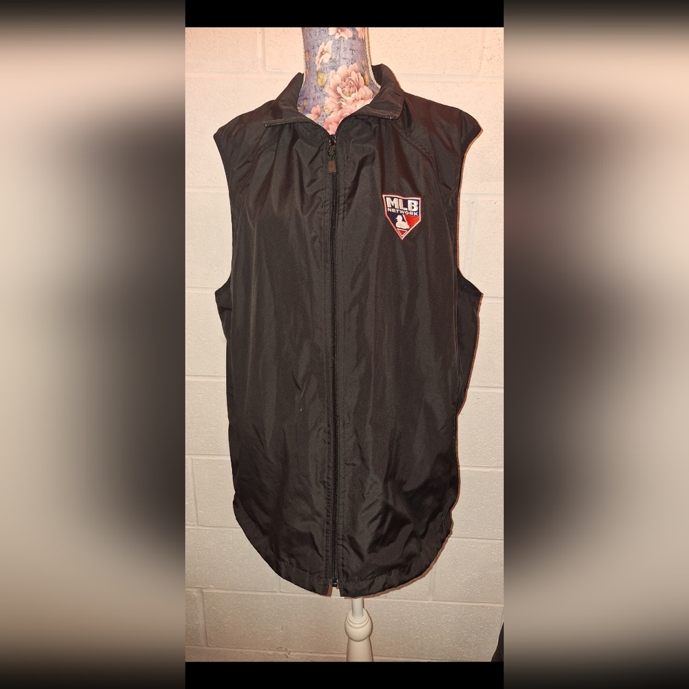 North End MLB Network Black Light Weight Vest